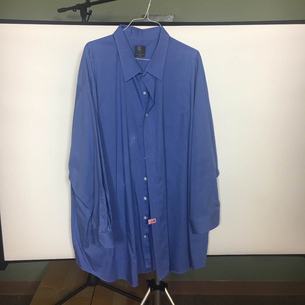 GS - Button Up - Blue - 22 Neck - 37/38 Arm